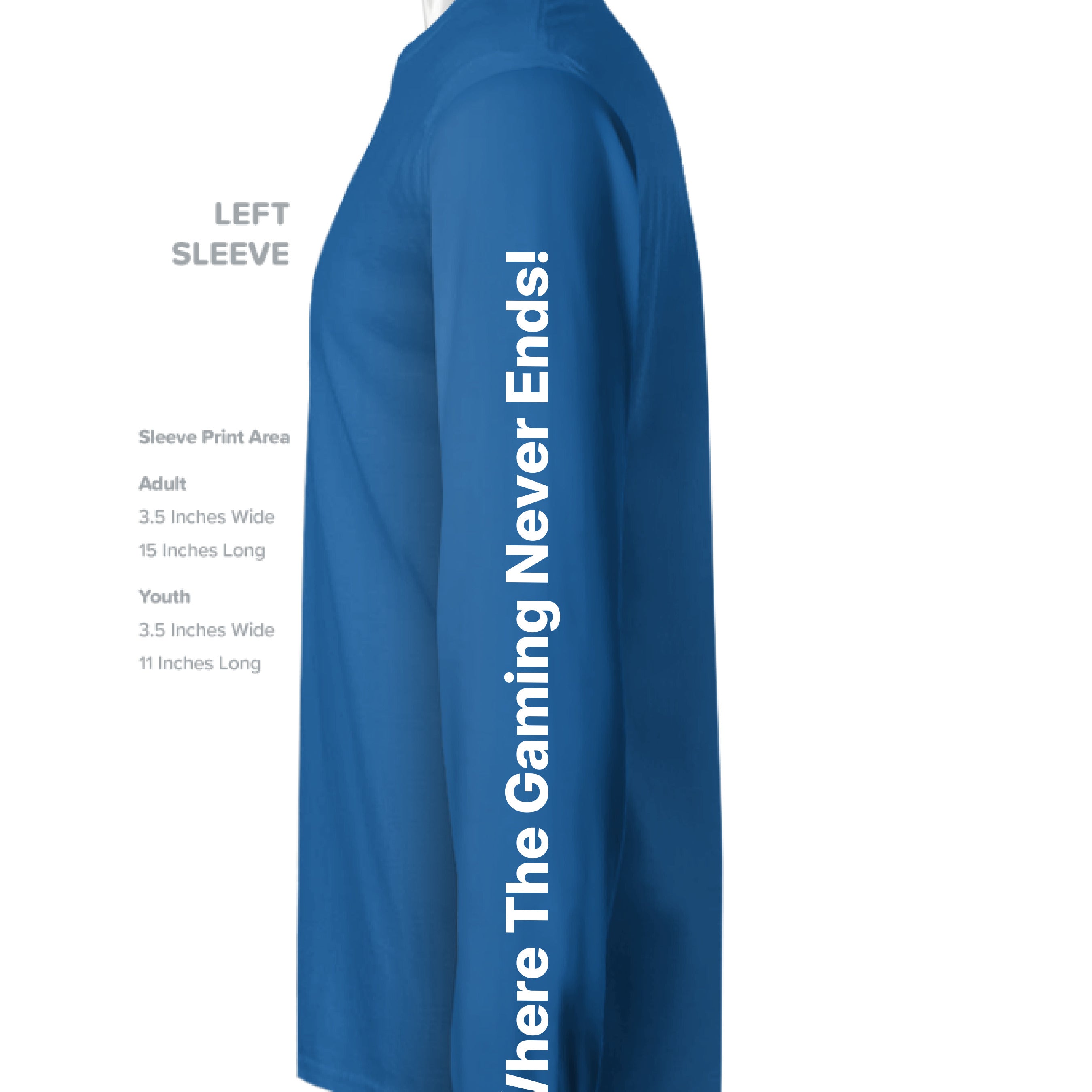 True Royal - SLEEVE_LEFT